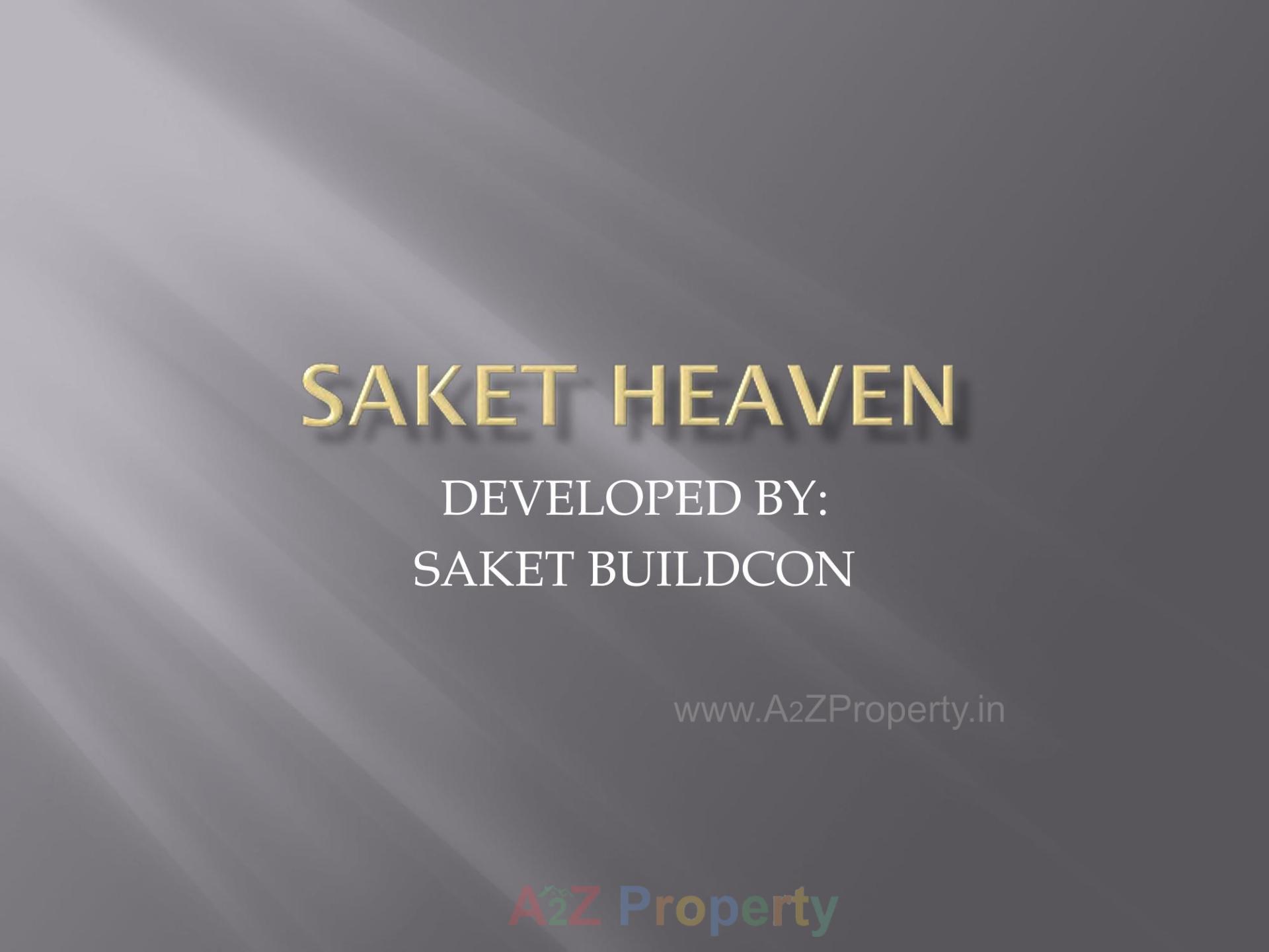  of real estate project Saket Heaven located at Chiloda, Gandhinagar, Gujarat