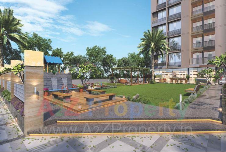 3D Elevation of real estate project Samanvay Residency located at Sama, Gandhinagar, Gujarat