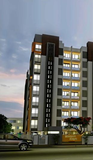 Elevation of real estate project Samarpan Heights located at Kudasan, Gandhinagar, Gujarat