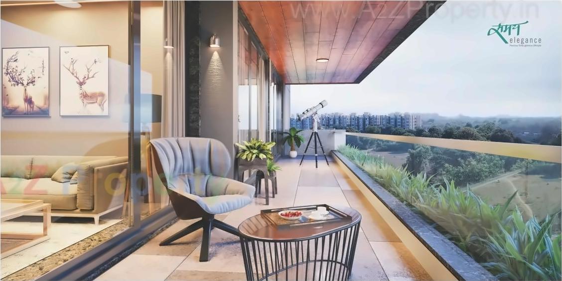 3D Elevation of real estate project Samay Elegance located at Koba, Gandhinagar, Gujarat