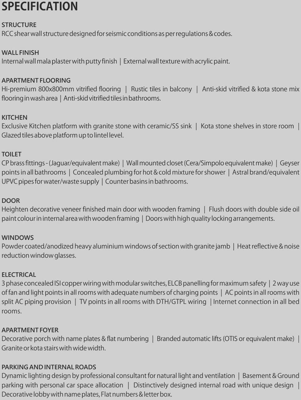  of real estate project Sampad Woods located at Koteshwar, Gandhinagar, Gujarat
