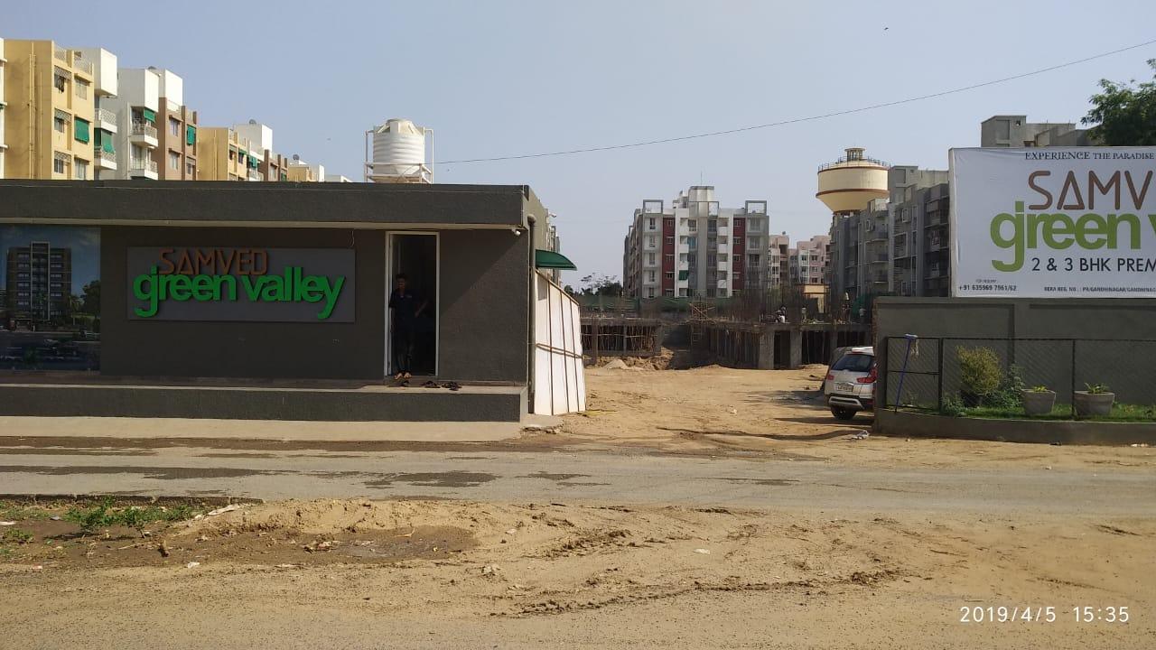 129979_const of real estate project Samved Greenvalley located at Sargasan, Gandhinagar, Gujarat