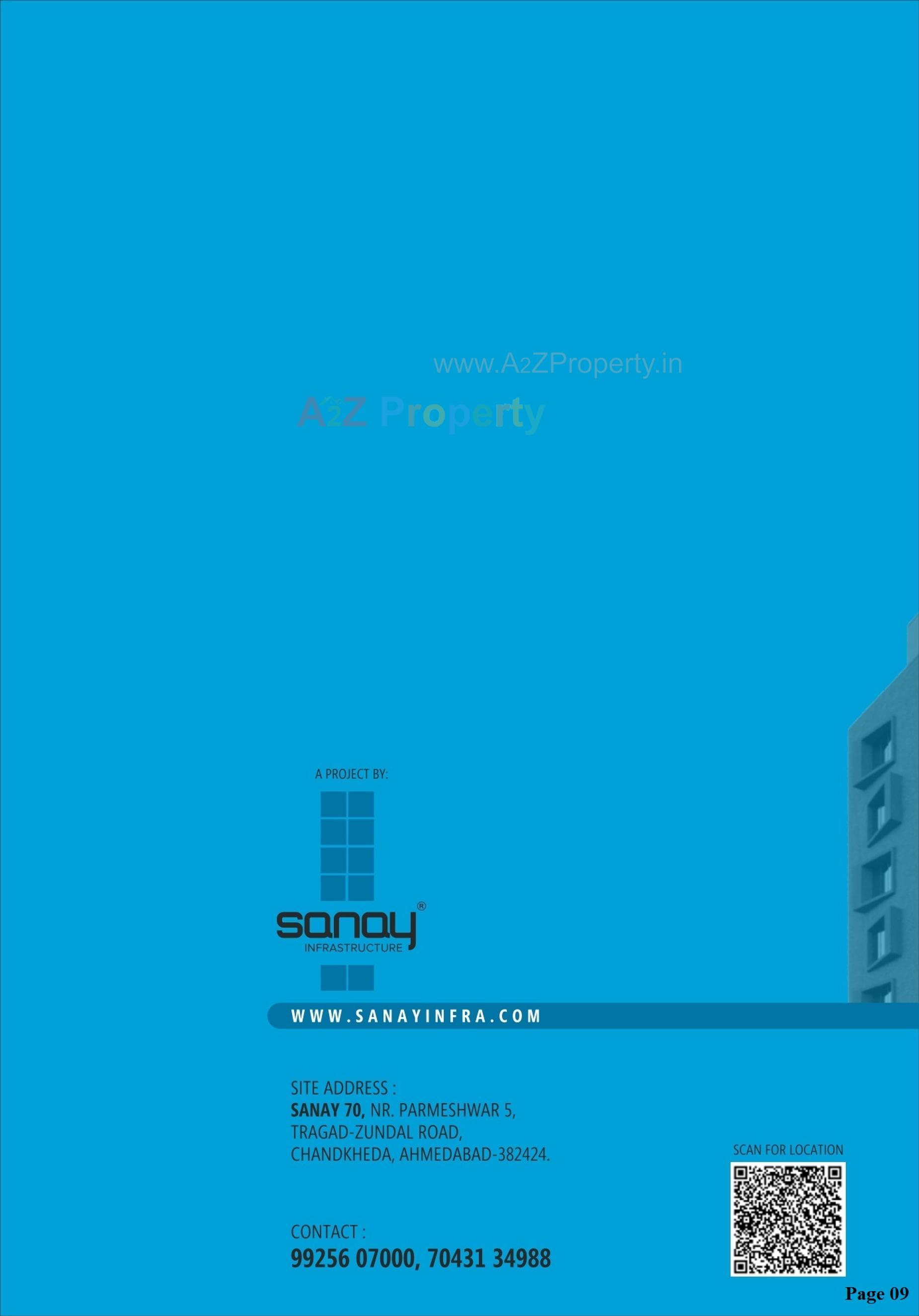  of real estate project Sanay 70 located at Zundal, Gandhinagar, Gujarat