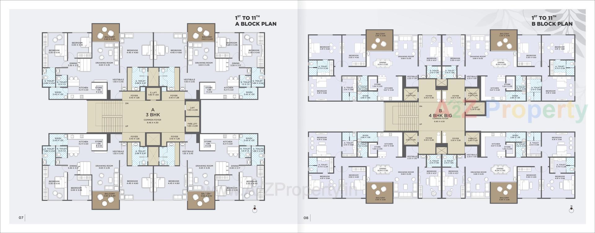 Layout of real estate project Sandalwood located at Gandhinagar, Gandhinagar, Gujarat