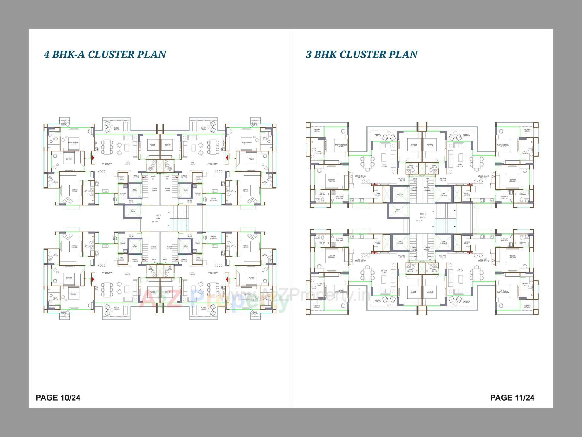 Layout of real estate project Sandalwood located at Randesan, Gandhinagar, Gujarat