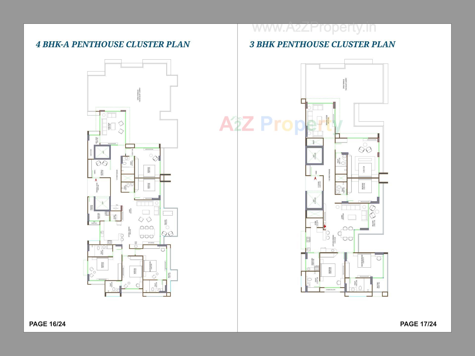 Layout of real estate project Sandalwood located at Randesan, Gandhinagar, Gujarat