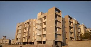Elevation of real estate project Sanidhya located at Borisana, Gandhinagar, Gujarat
