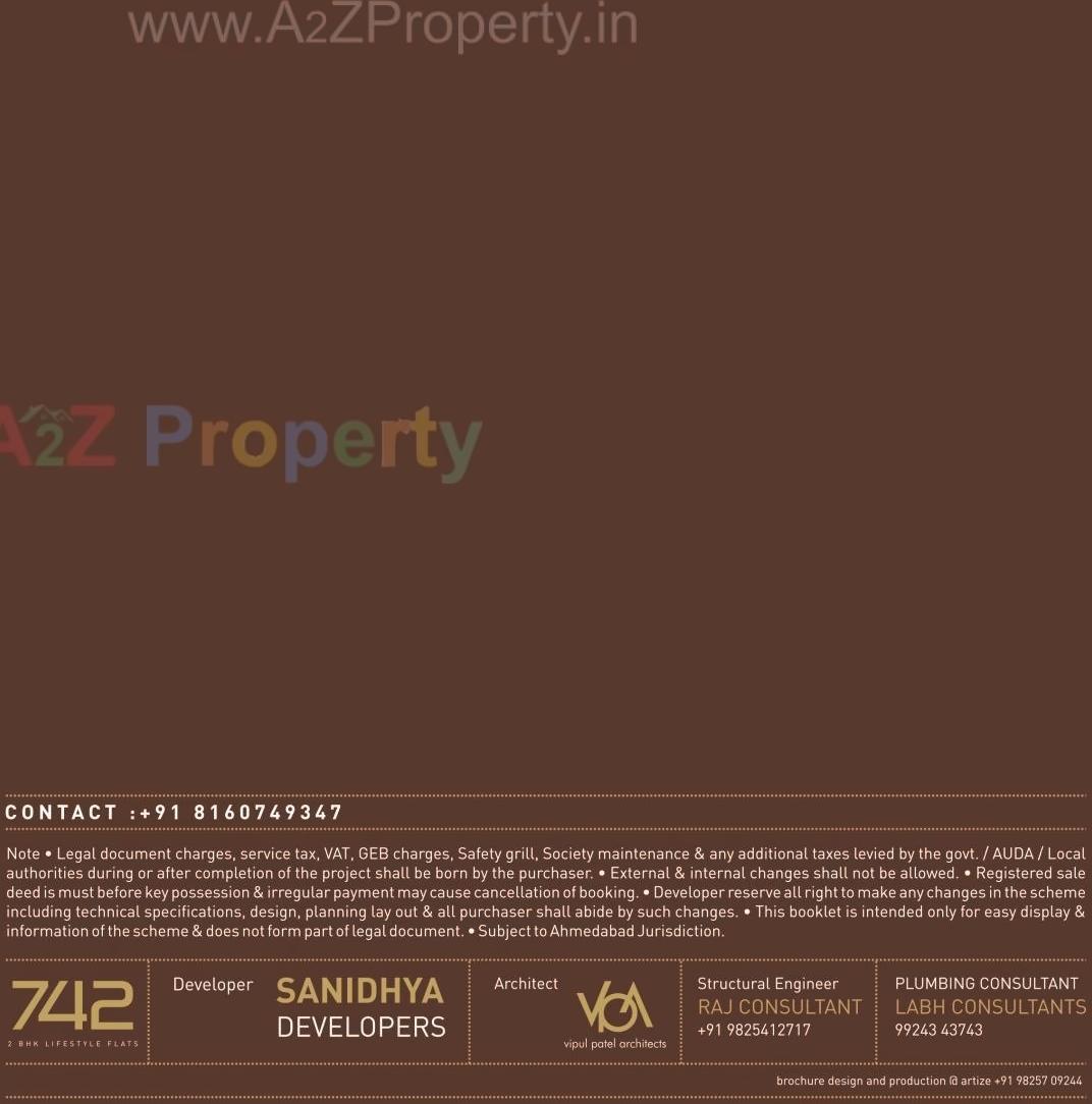  of real estate project Sanidhya located at Borisana, Gandhinagar, Gujarat
