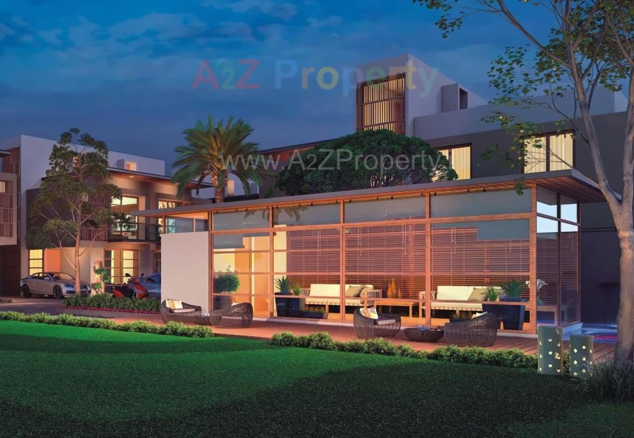 3D Elevation of real estate project Sanidhya located at Borisana, Gandhinagar, Gujarat