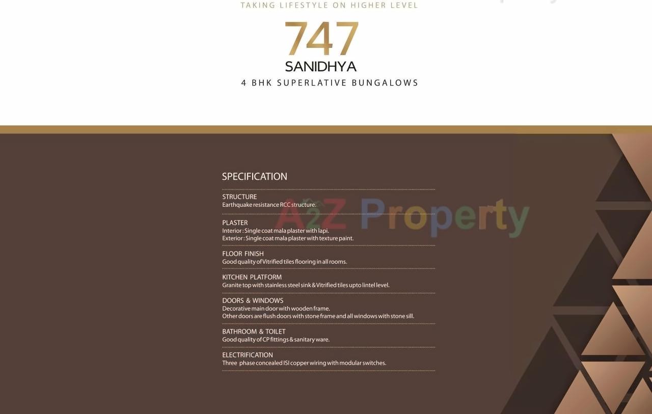  of real estate project Sanidhya located at Borisana, Gandhinagar, Gujarat