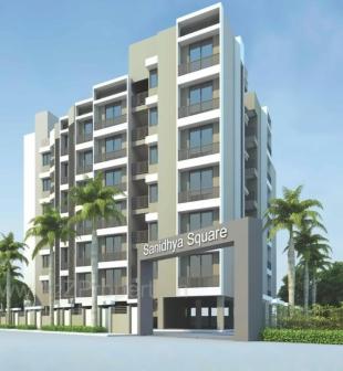 Elevation of real estate project Sanidhya Square located at Chiloda, Gandhinagar, Gujarat