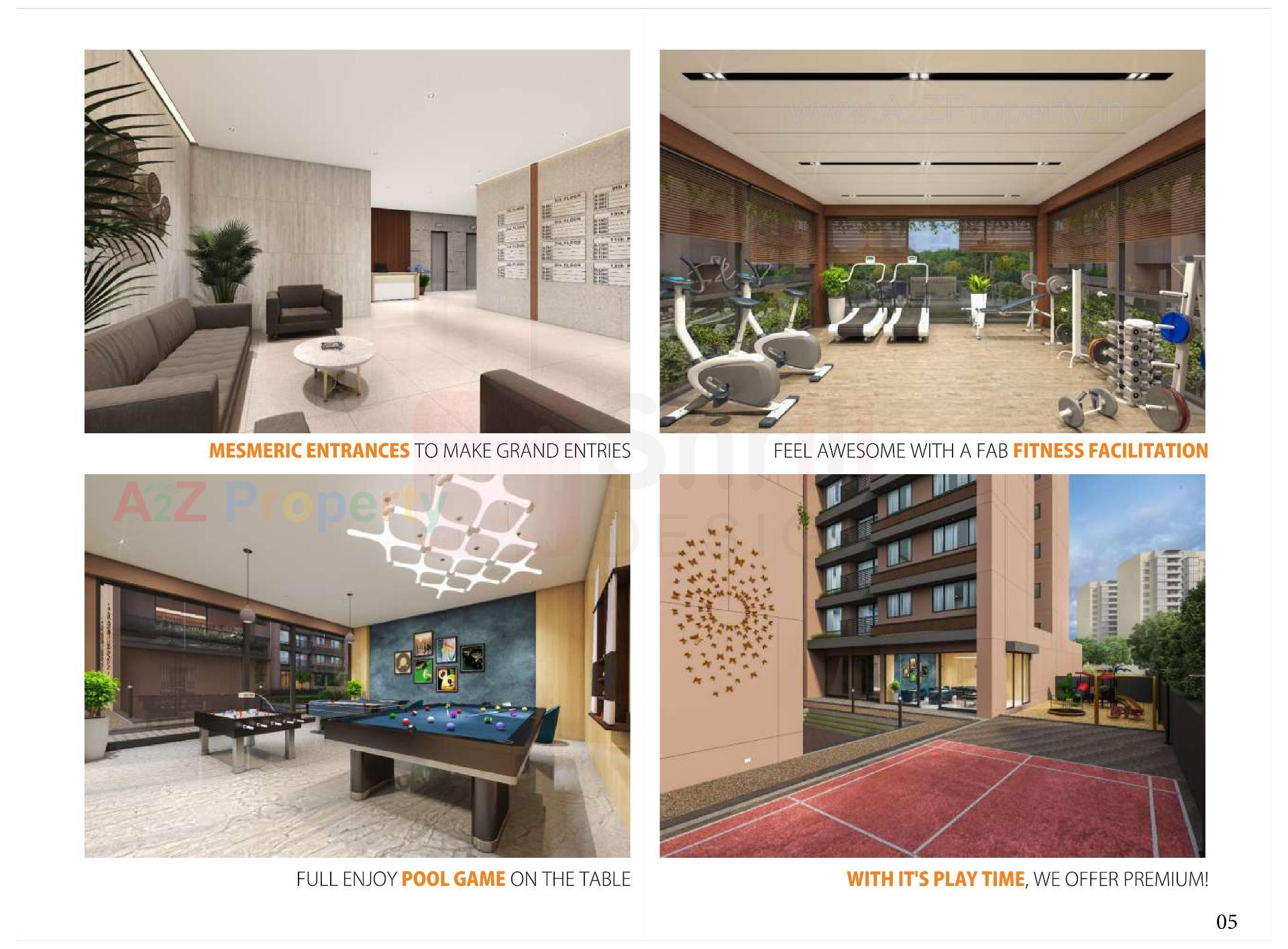 3D Elevation of real estate project Sankalp Parkview located at Koteshwar, Gandhinagar, Gujarat