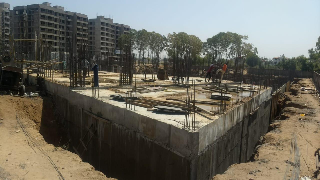 136314_const of real estate project Santvihar located at Koba, Gandhinagar, Gujarat