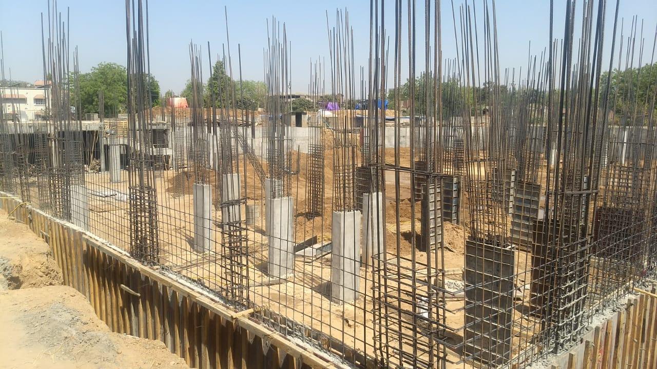 136316_const of real estate project Santvihar located at Koba, Gandhinagar, Gujarat