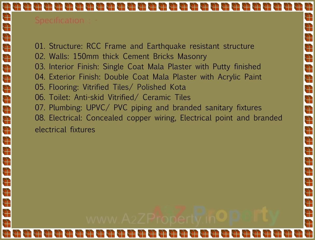  of real estate project Santvihar located at Koba, Gandhinagar, Gujarat