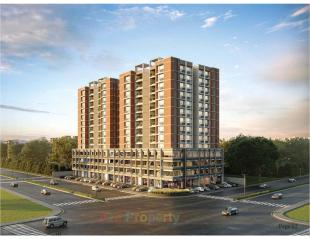 Elevation of real estate project Santvihar located at Koba, Gandhinagar, Gujarat