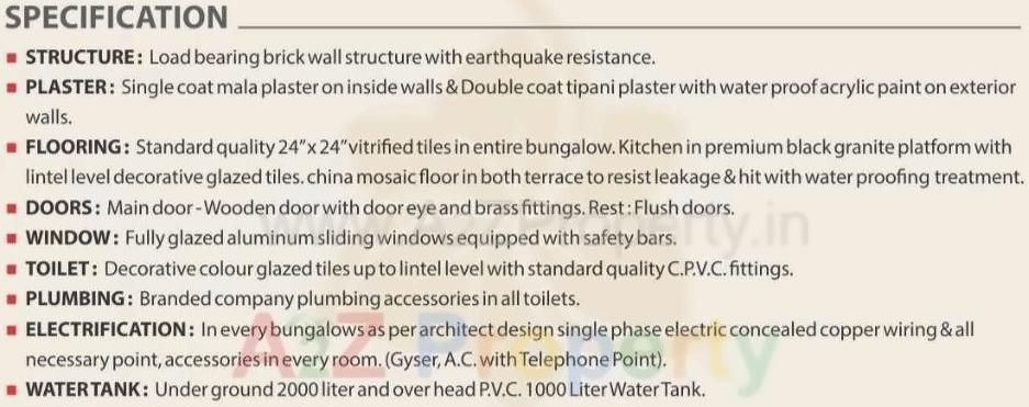 Project Specifications