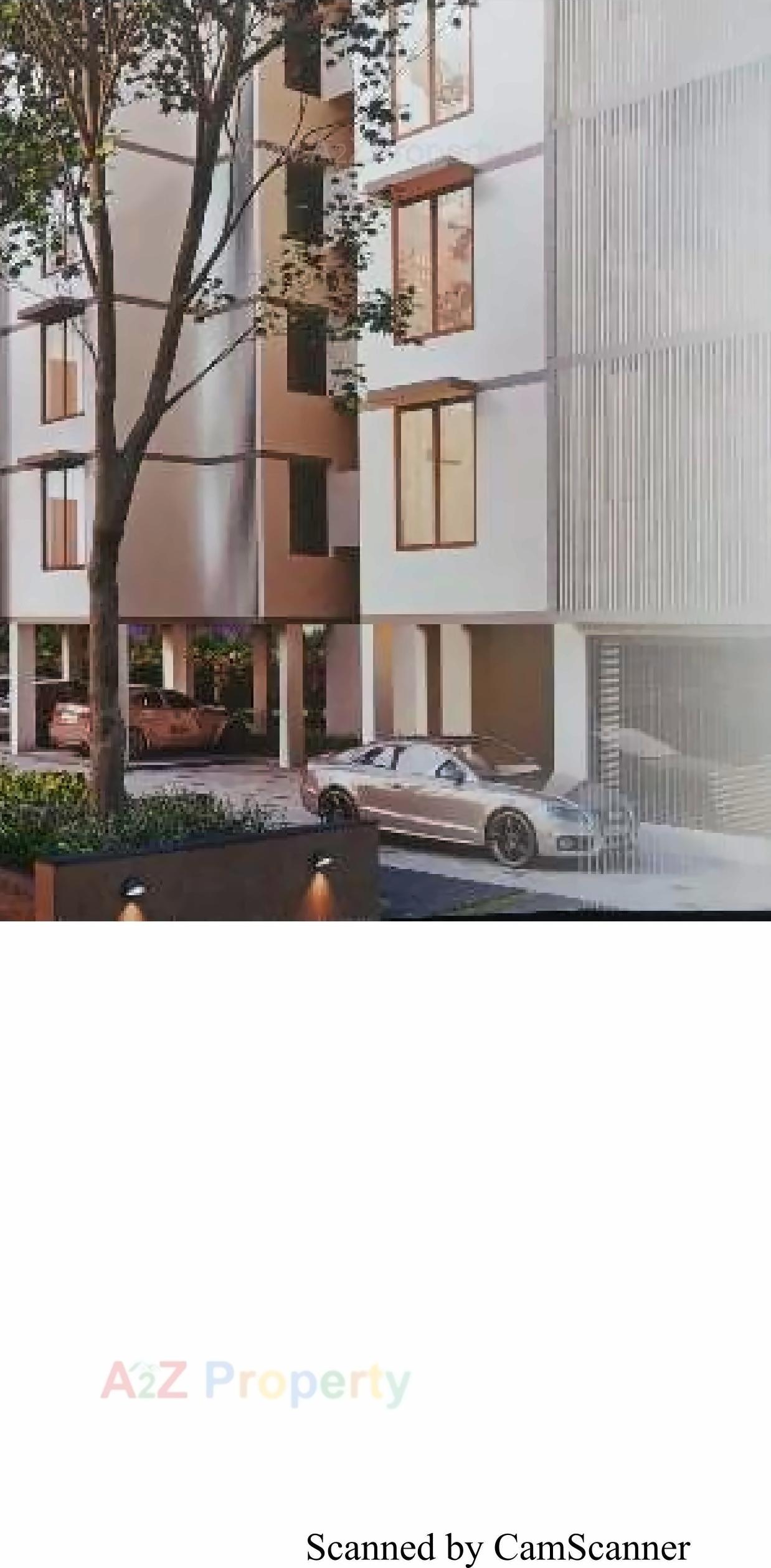 3D Elevation of real estate project Saral Altezza located at Chandkheda, Gandhinagar, Gujarat