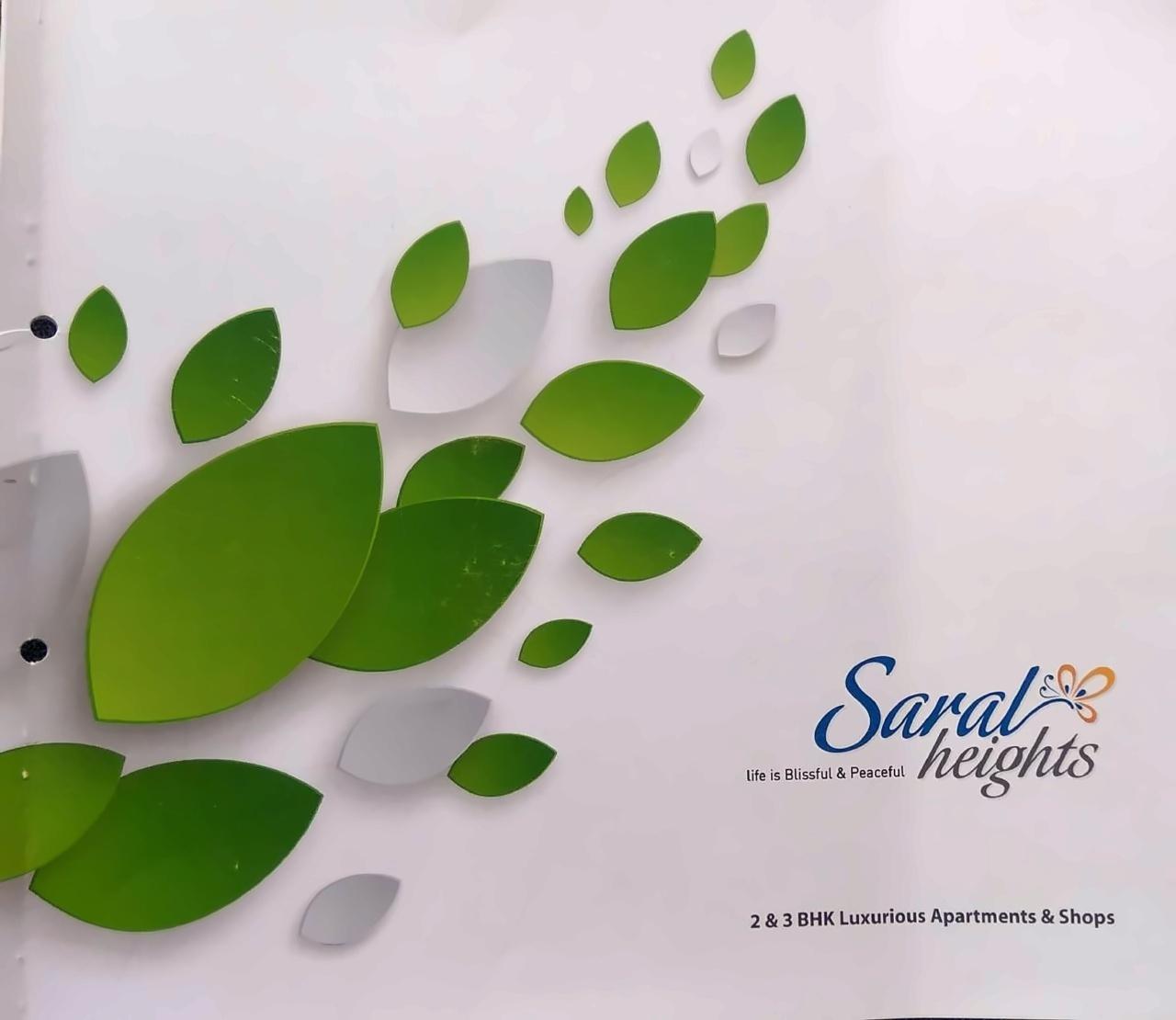  of real estate project Saral Heights located at Kudasan, Gandhinagar, Gujarat