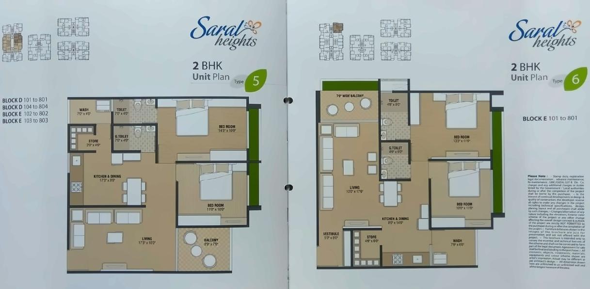 Layout of real estate project Saral Heights located at Kudasan, Gandhinagar, Gujarat
