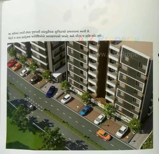 Elevation of real estate project Saral Heights located at Kudasan, Gandhinagar, Gujarat
