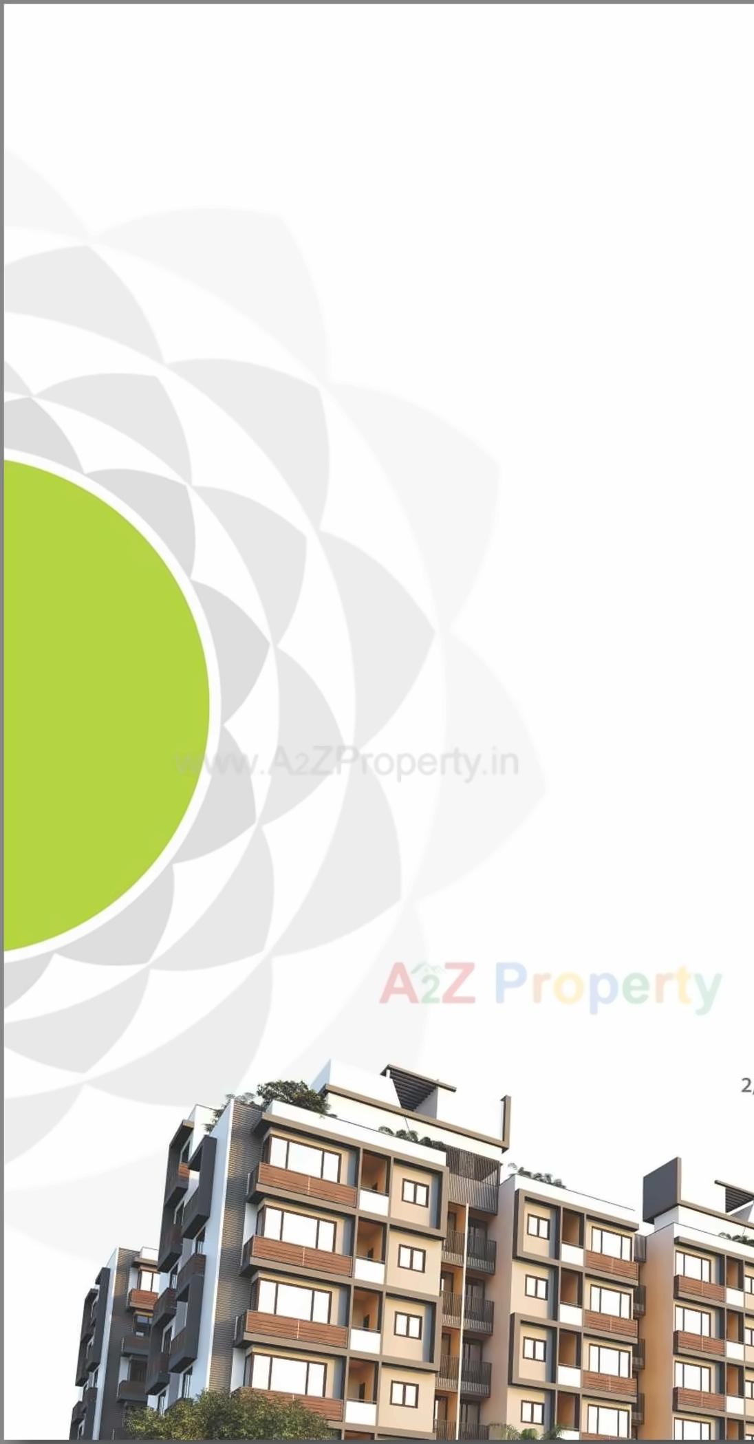 3D Elevation of real estate project Sarthak Era located at Tarapur, Gandhinagar, Gujarat