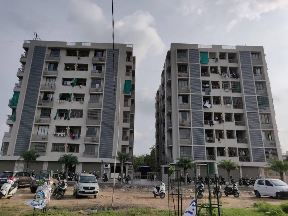 217111_const of real estate project Sarthak Preksha located at Kudasan, Gandhinagar, Gujarat