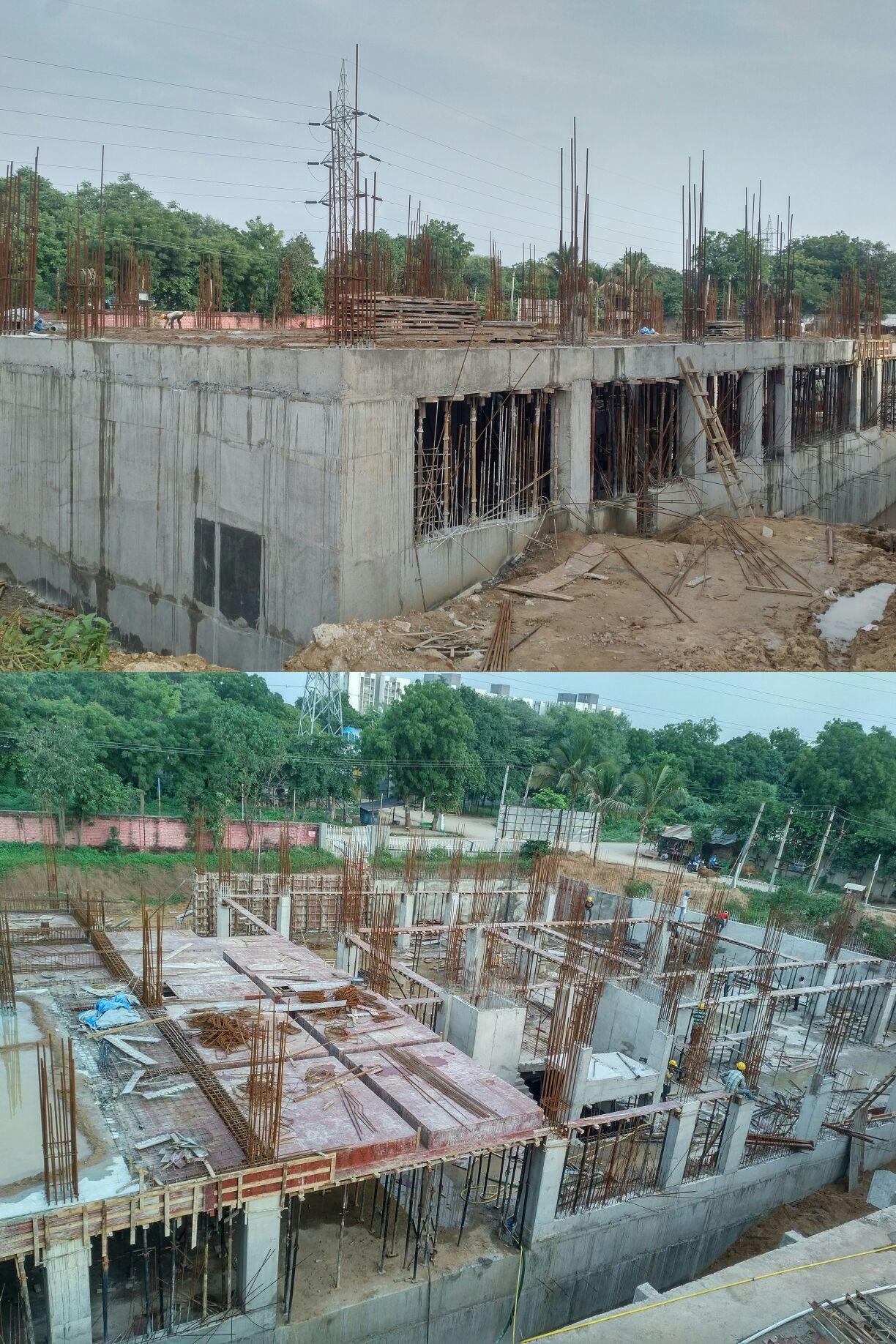 51462_const of real estate project Sarthak Pulse Mall located at Kudasan, Gandhinagar, Gujarat