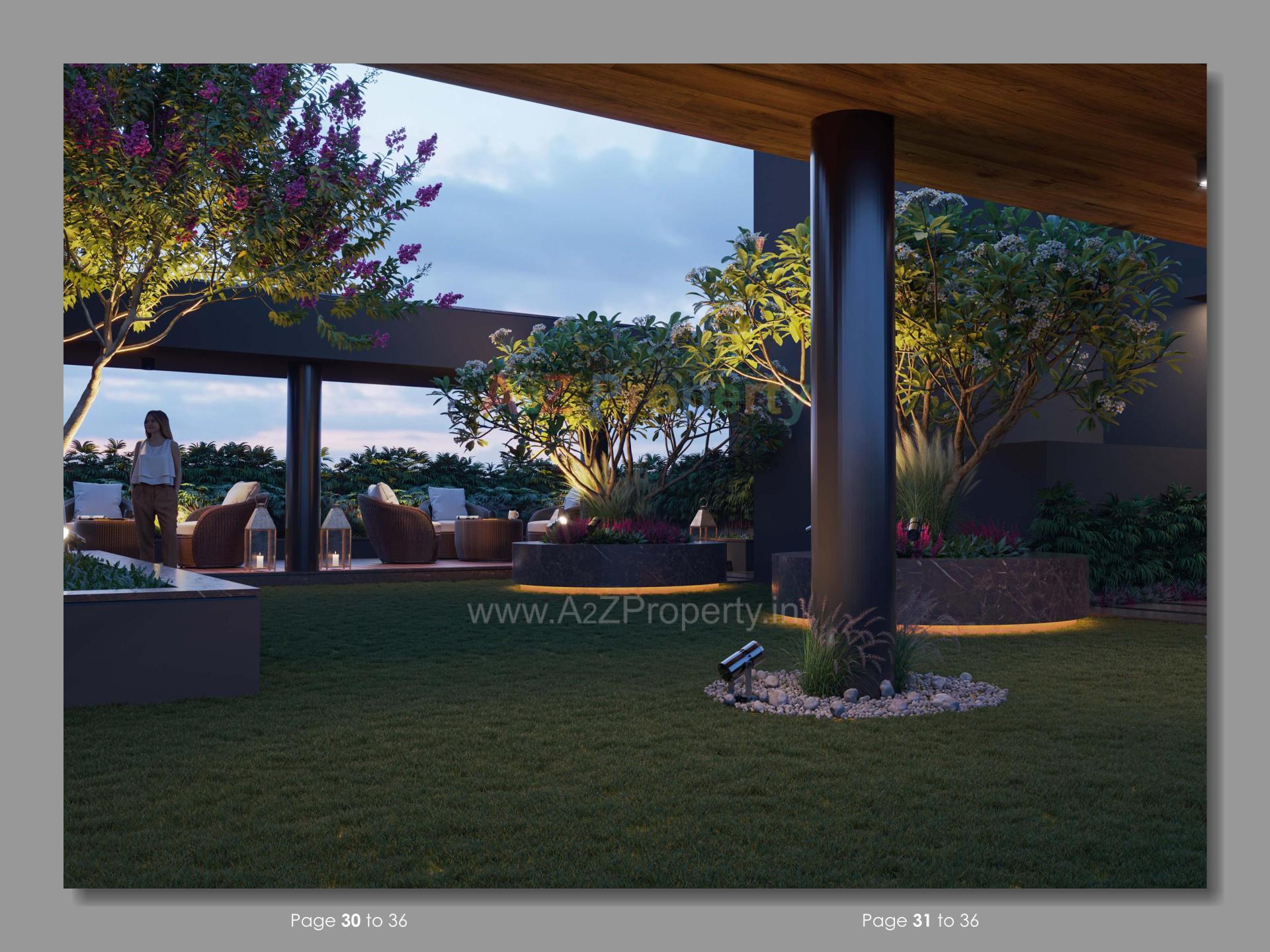 3D Elevation of real estate project Sattva One located at Kudasan, Gandhinagar, Gujarat