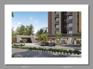 Elevation of real estate project Sattva One located at Kudasan, Gandhinagar, Gujarat