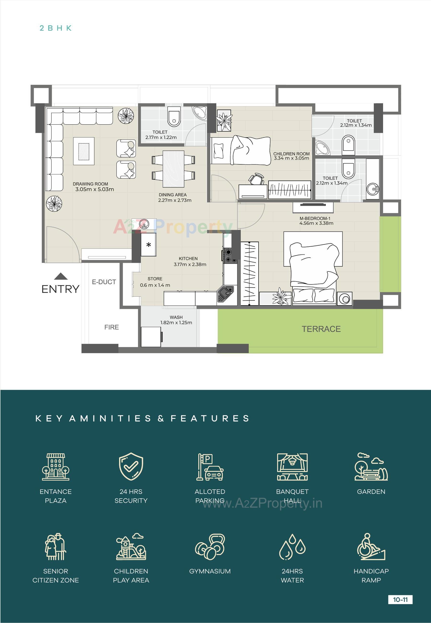 Layout of real estate project Satvam Glory located at Sargasan, Gandhinagar, Gujarat