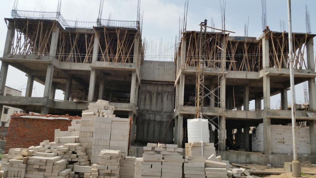 165753_const of real estate project Satvam Greens located at Kudasan, Gandhinagar, Gujarat