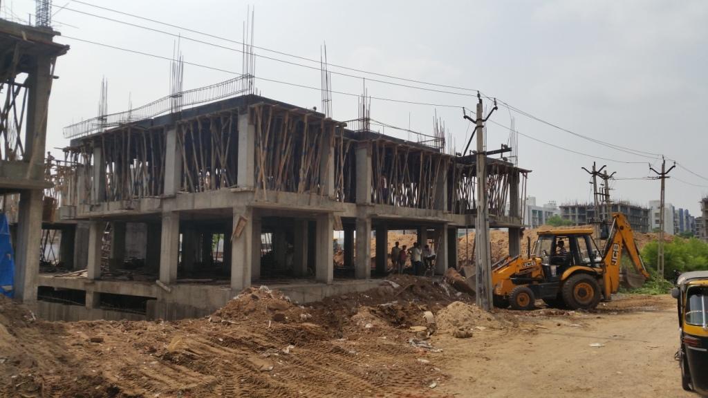 165762_const of real estate project Satvam Greens located at Kudasan, Gandhinagar, Gujarat