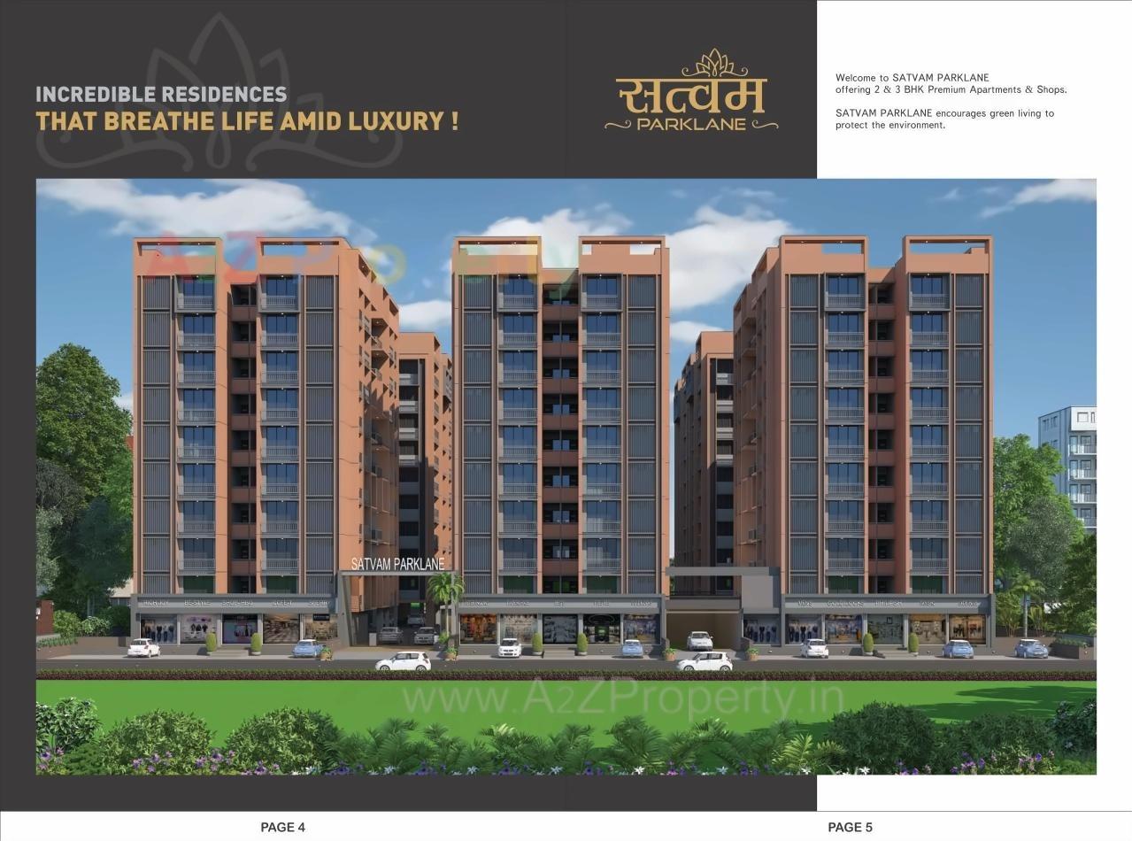 Satvam Parklane 2 BHK Flats, 3 BHK Flats at Gandhinagar, Gandhinagar