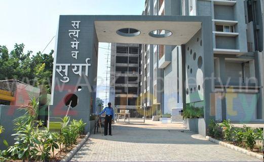 3D Elevation of real estate project Satyamev Surya located at Koba, Gandhinagar, Gujarat