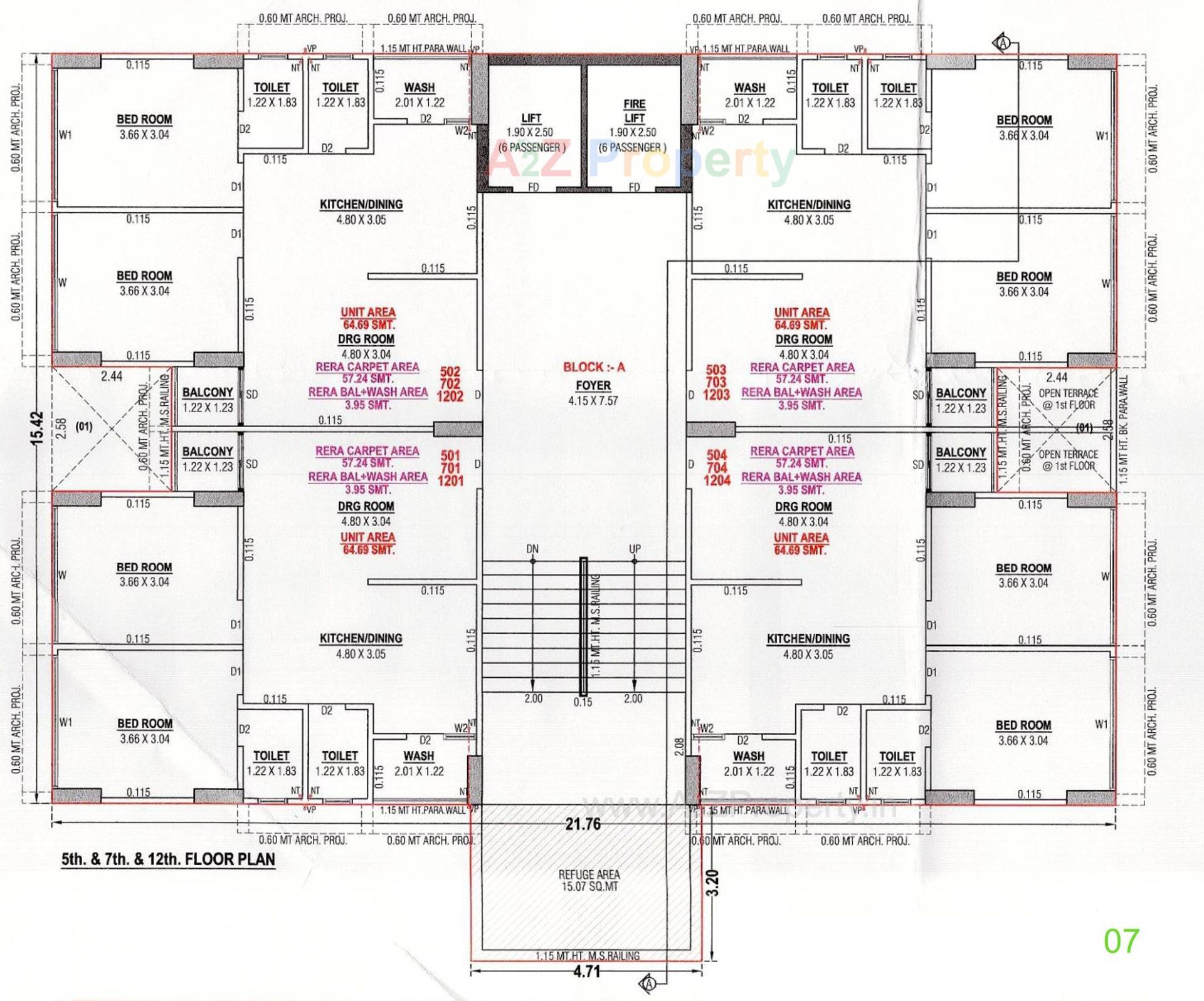 Layout of real estate project Savi located at Khoraj, Gandhinagar, Gujarat