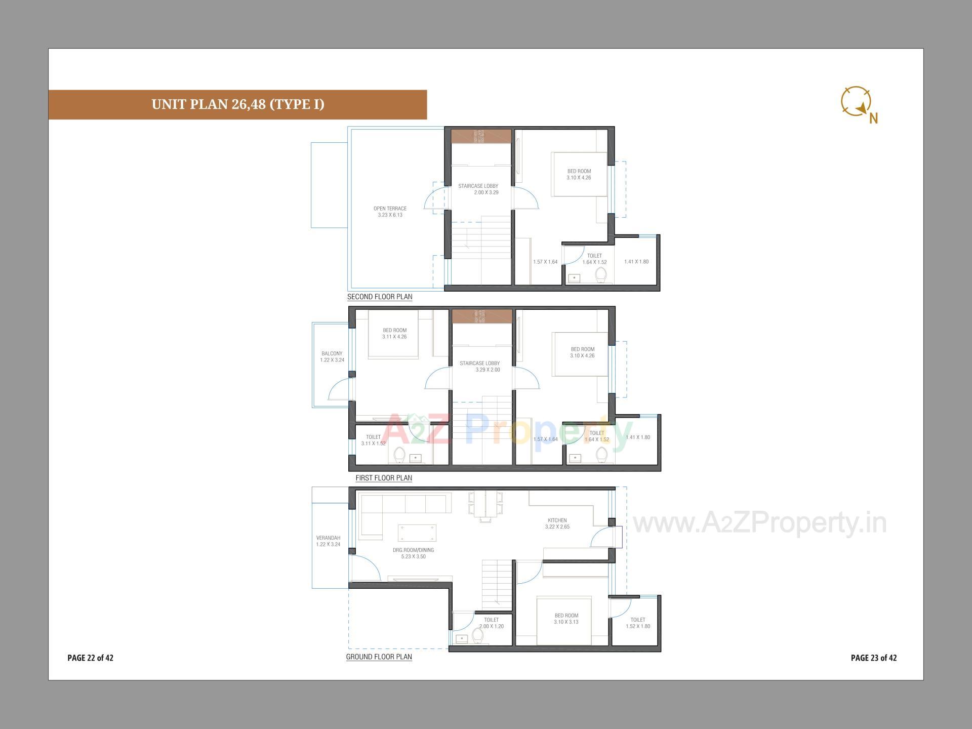 Layout of real estate project Sentosa Royal located at Dehgam, Gandhinagar, Gujarat