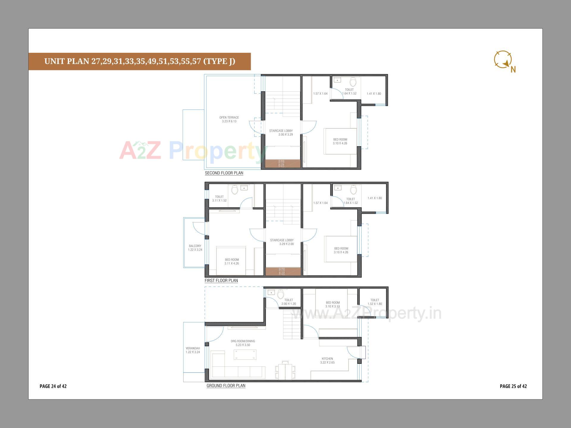 Layout of real estate project Sentosa Royal located at Dehgam, Gandhinagar, Gujarat