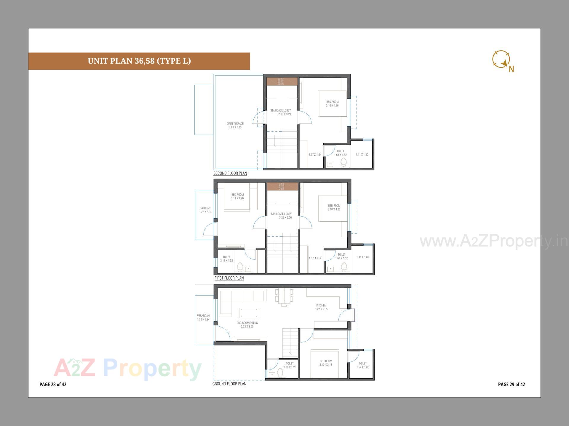 Layout of real estate project Sentosa Royal located at Dehgam, Gandhinagar, Gujarat