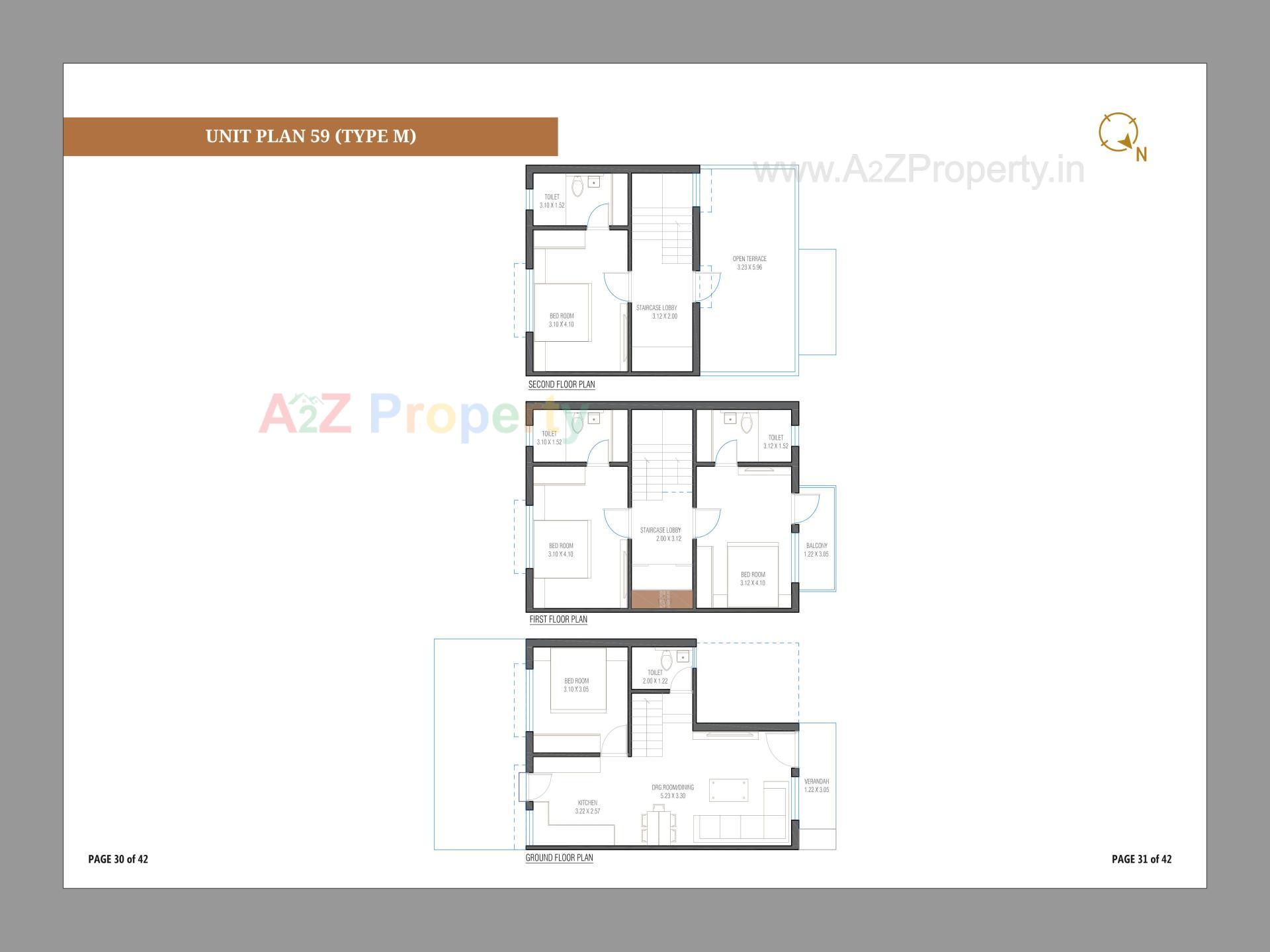 Layout of real estate project Sentosa Royal located at Dehgam, Gandhinagar, Gujarat