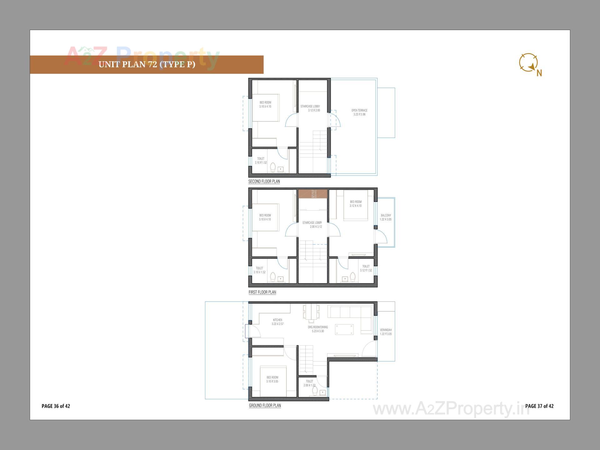 Layout of real estate project Sentosa Royal located at Dehgam, Gandhinagar, Gujarat