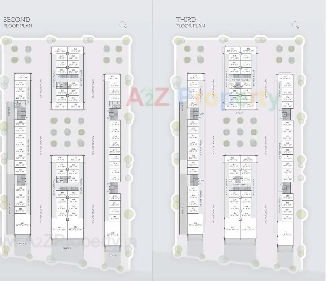 Layout of real estate project Setu Square located at Chiloda, Gandhinagar, Gujarat