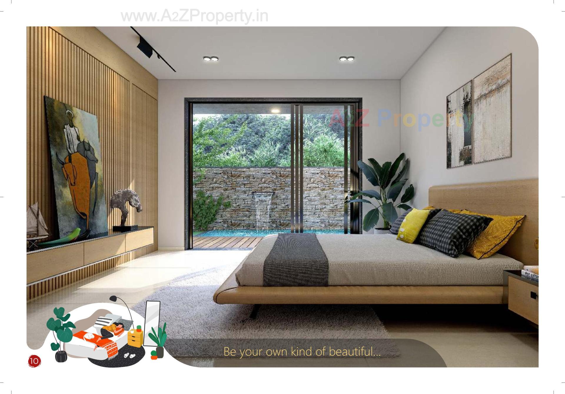 3D Elevation of real estate project Shagun 10 located at Raysan, Gandhinagar, Gujarat