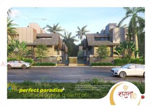 Elevation of real estate project Shagun 10 located at Raysan, Gandhinagar, Gujarat