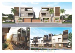 Elevation of real estate project Shagun located at Raysan, Gandhinagar, Gujarat