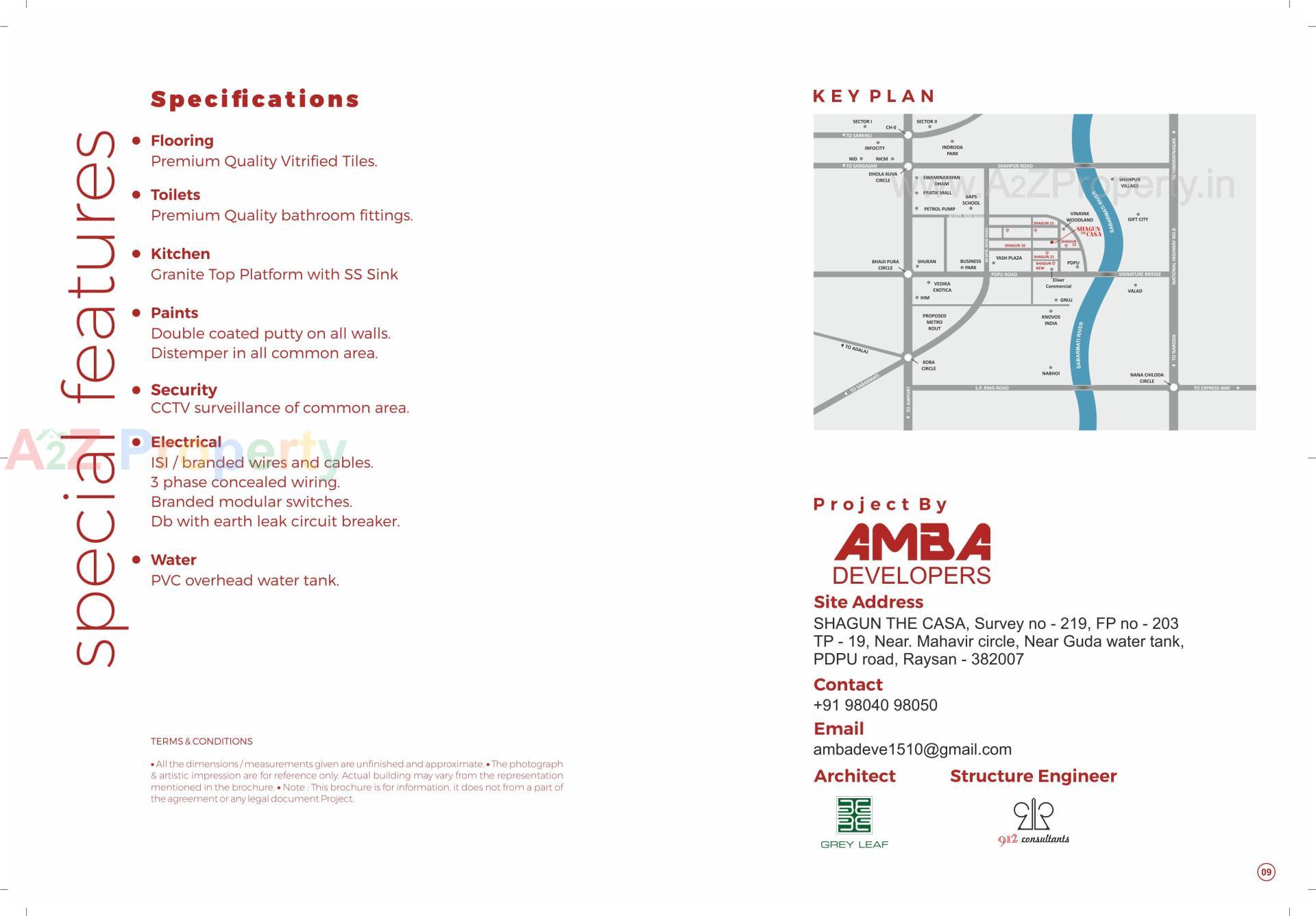  of real estate project Shagun   The Casa located at Raysan, Gandhinagar, Gujarat