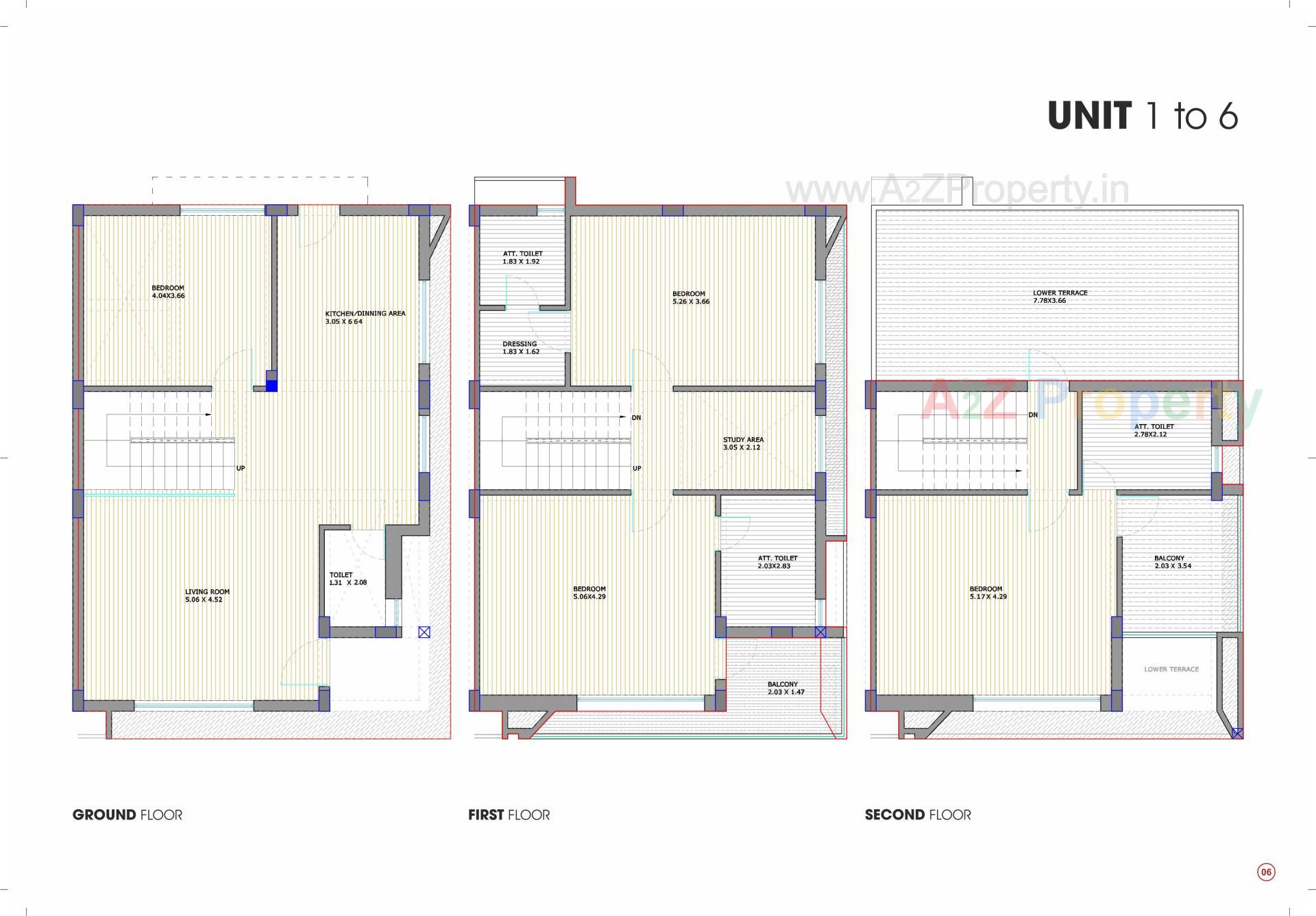 Layout of real estate project Shagun   The Casa located at Raysan, Gandhinagar, Gujarat