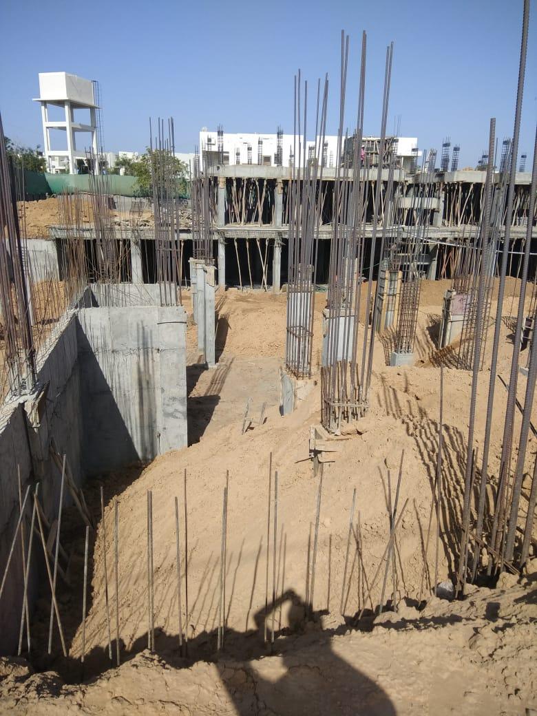 130611_const of real estate project Shalin located at Vavol, Gandhinagar, Gujarat