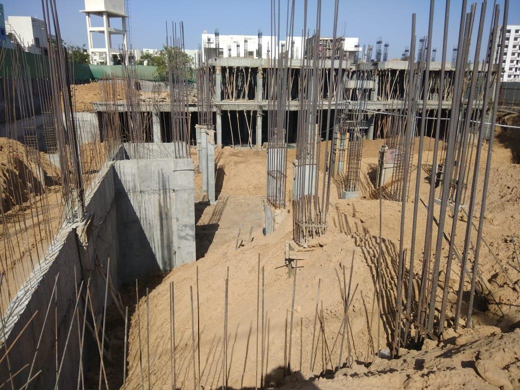 130612_const of real estate project Shalin located at Vavol, Gandhinagar, Gujarat