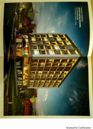 Elevation of real estate project Shalin Centrum located at Gandhinagar, Gandhinagar, Gujarat